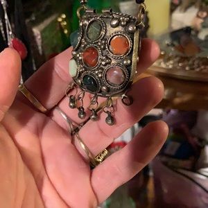 Poison pouch necklace